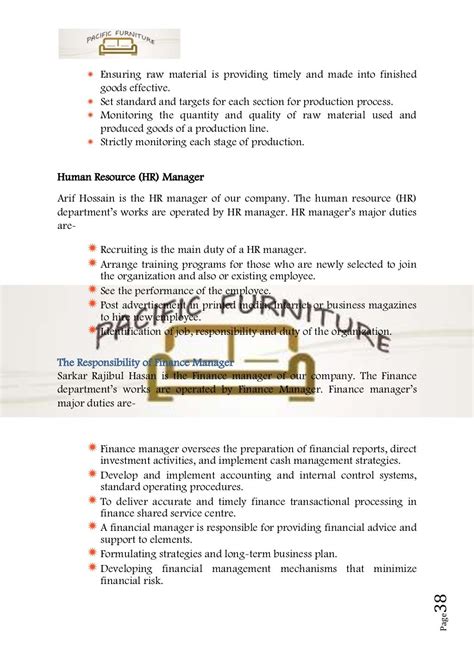 Office Furniture Store Business Plan